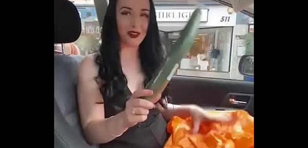  Want to see what I do with cucumbers in public